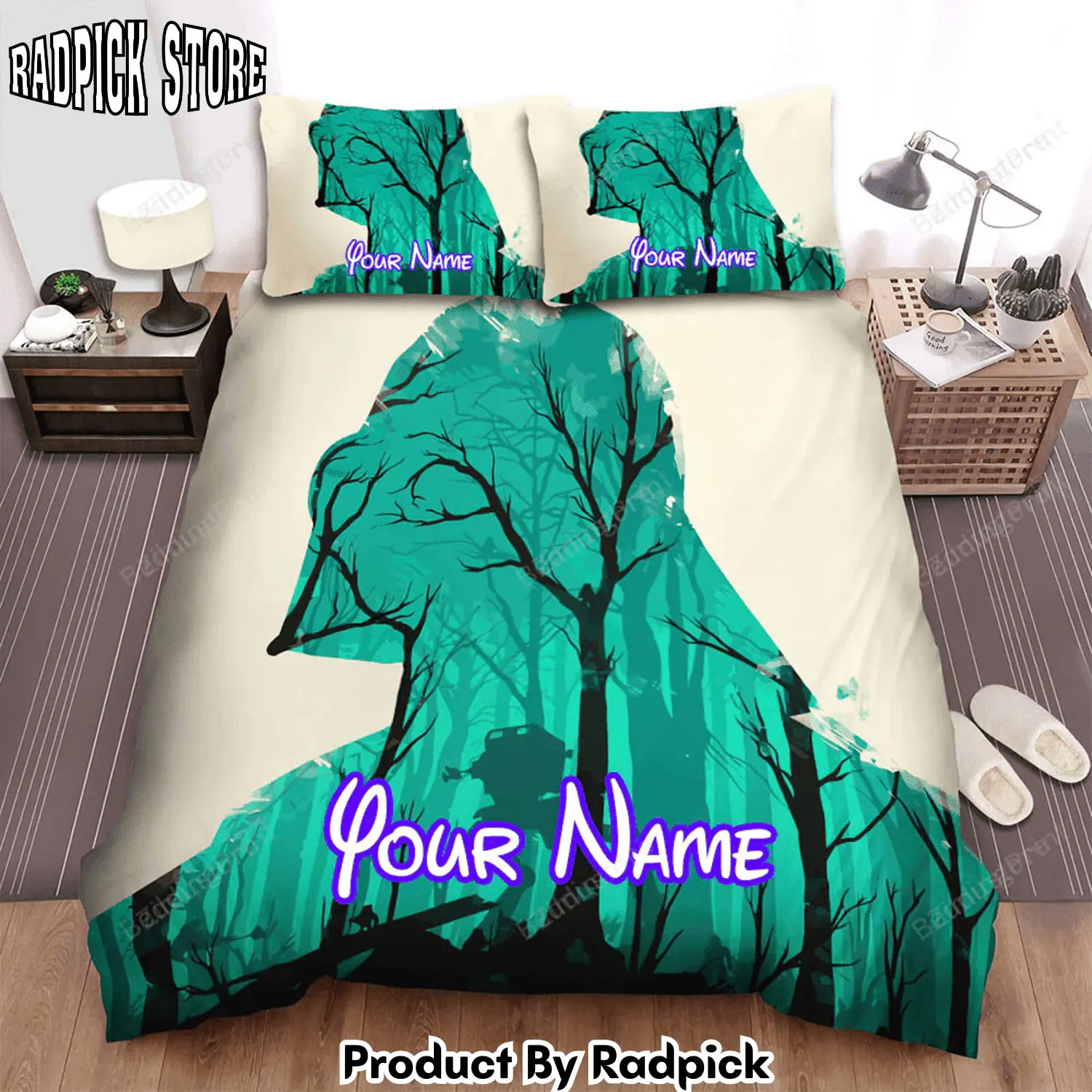 Radpick star wars episode vi return of the jedi art iron man with tree art movie poster bed sheets duvet cover personalized name bedding sets rp3271912